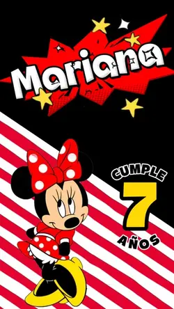 Invitación Minnie 