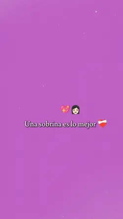 Una sobrina 