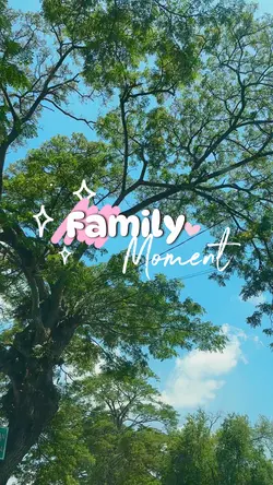 Family time moment