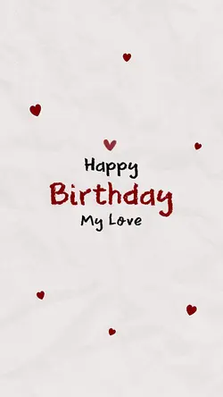 happy birthday love