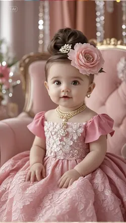 AI baby photoshoot