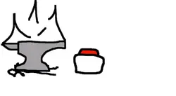 the anvil button 