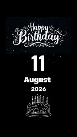 BDAY MY SON 11 AUGUS