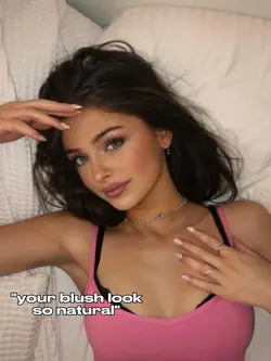 your blush look
