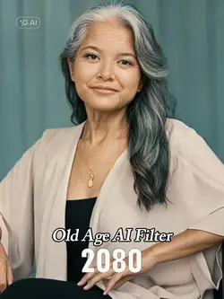 old age AI filter