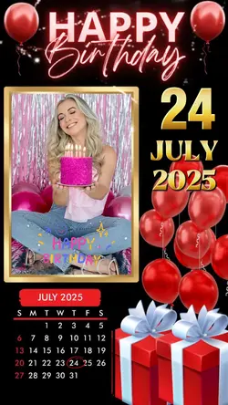 Birthday 24 July