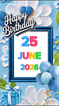 HBD 25 JUNE