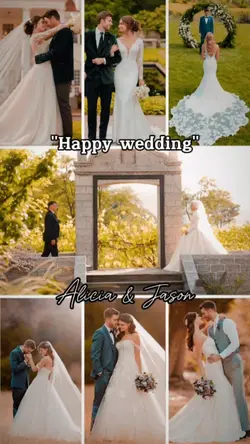 Happy wedding