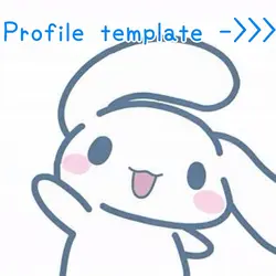 Profile template 💓