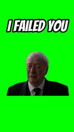 I failed you