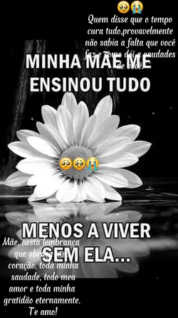 Saudades eterna mãe 
