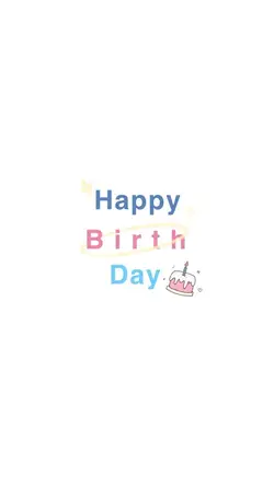 Happy birthday 🎂