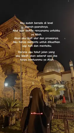 atur saja ya Allah 