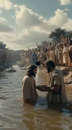 The baptism.