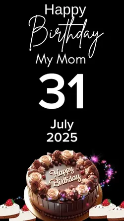 HBD Mom 31 July