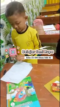 Belajar seni rupa