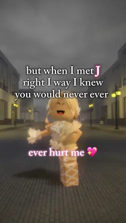 I luv you J