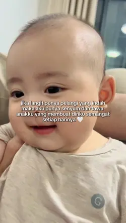 punya senyum anakku