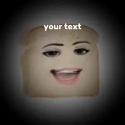 bread woman face