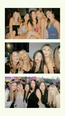 3 pics with friends