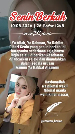 Doa hari Senin
