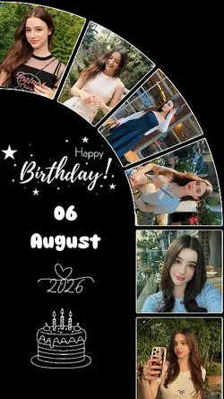 BIRTHDAY 06 AUGUST