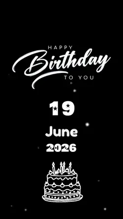 HBD 19 JUNE 2026