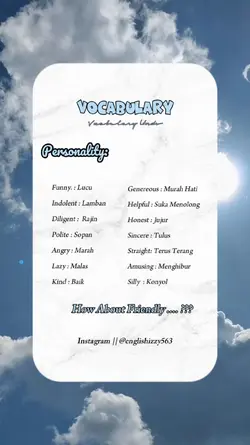 Vocanb English