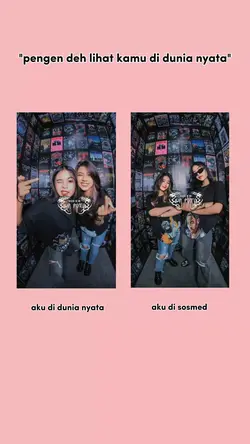 DNIA NYATA VS SOSMED