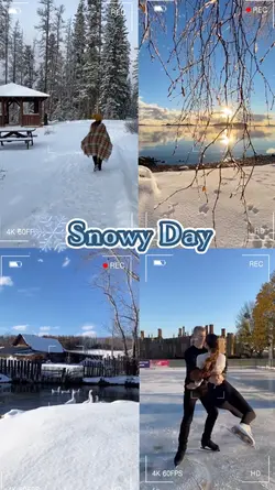 snowy day