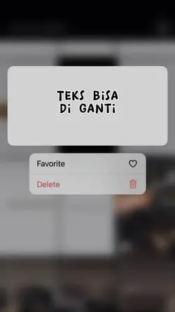 teks bisa di ganti