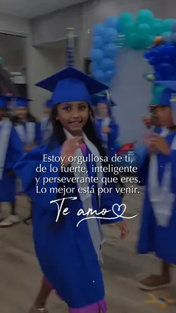 orgullosa de ti 