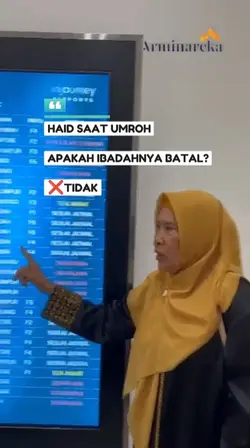 Haid Saat Umroh