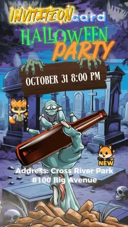 Halloween invitation