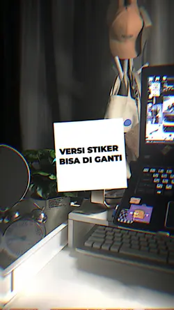 VERSI STIKER BISA DI