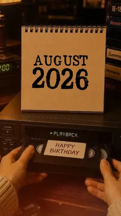 AUGUST BIRTHDAY 2026