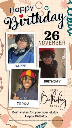 Happy birthday bro