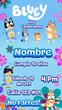 Invitación de Cumple
