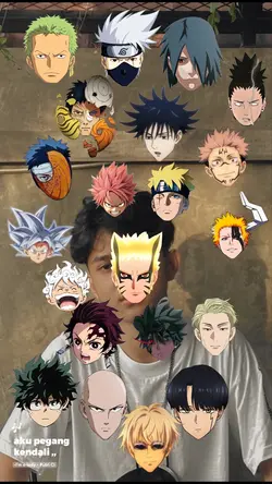 mnthn kepala anime