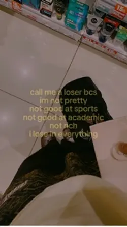 call me a loser