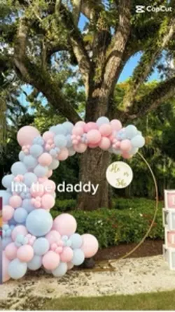 Gender reveal party: