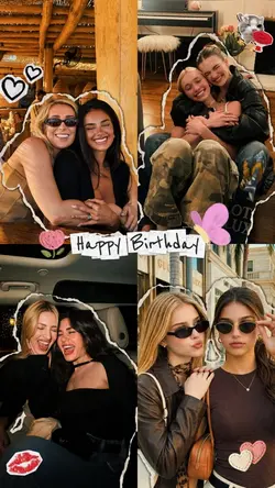 bday collage