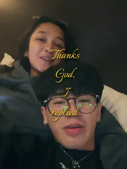 Thanks God I replied