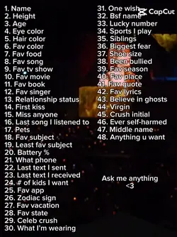 ask me anything 
