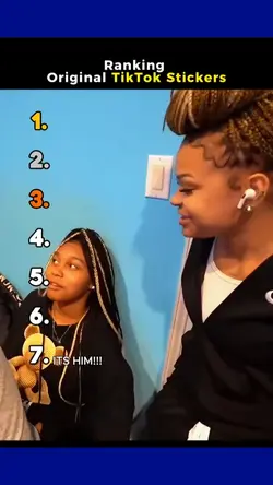 TikTok sticker