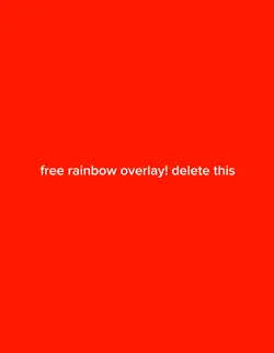 free rainbow overlay