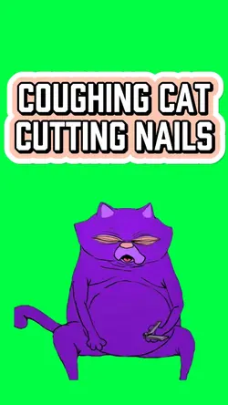 COUGHING CAT NAILS