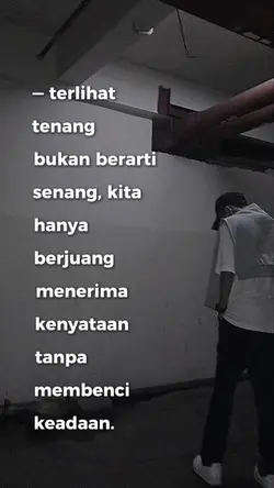 Terlihat tenang