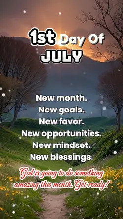 1ST DAY OF JULY