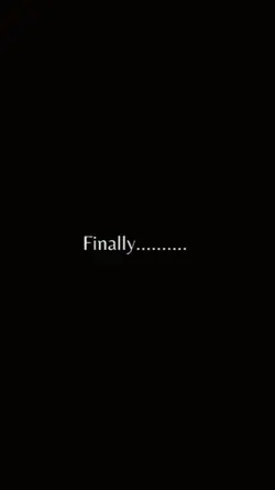 Finally...